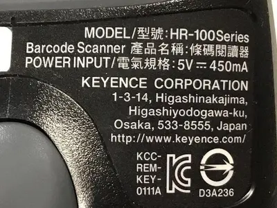 USED KEYENCE CORP HR-101
