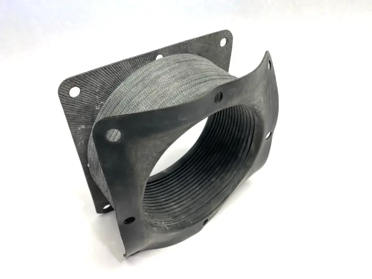 Used HOFFMAN NVENT FLEXIBLE FITTING FEED-THROUGH 8" X 8" 15810 NO HARDWARE Valves/Fittings | Maverick Industrial Sales #1099179