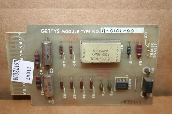 Used GETTYS 11-0101-100 Circuit Boards Michigan US | Ideal Machinery #571461