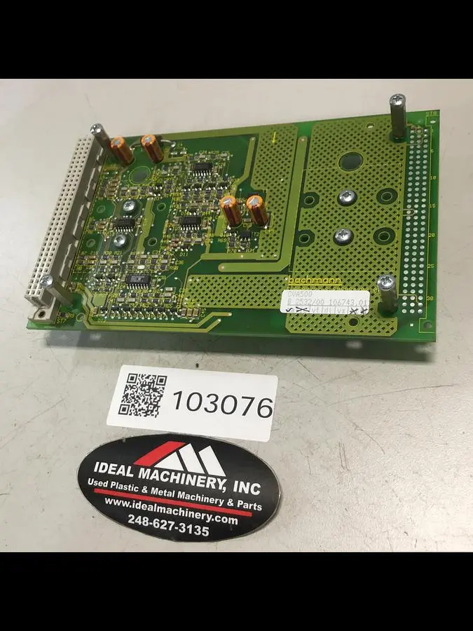 Used BACHMANN ELECTRONIC CVA500/2/S Circuit Boards Michigan US | Ideal Machinery #1277239