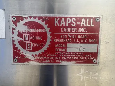 Used KAPS-ALL E Cappers | Star Industries #1253379