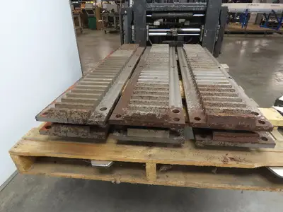 Steel Rectangular Gear Rack 2DP Pitch 29-Teeth 5.5" Width 45" OAL