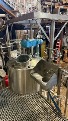 DYM 10bbl 4-vessel Electric Brewhouse w/direct fire firebox