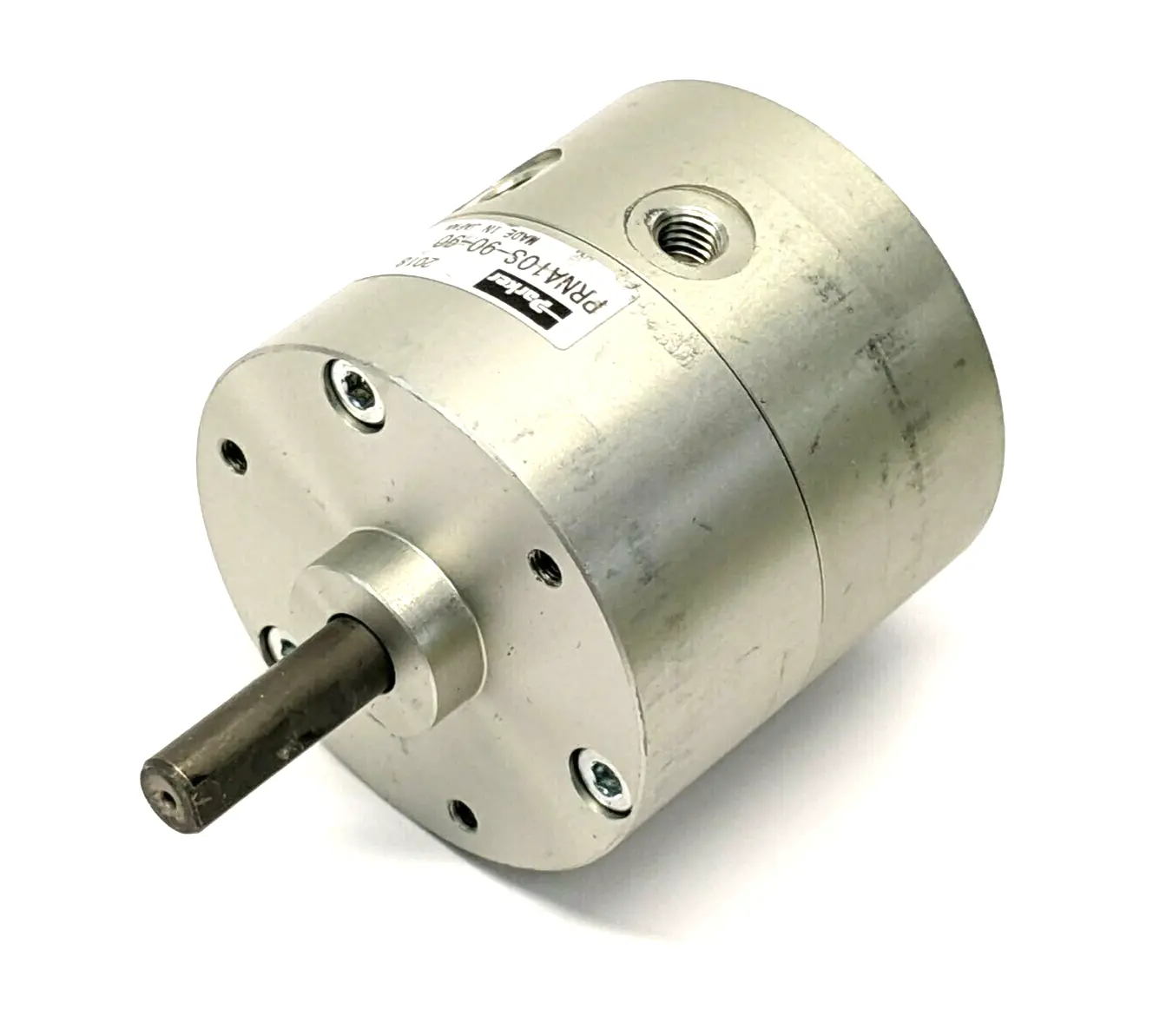 USED PARKER COMPACT PNEUMATIC ROTARY ACTUATOR, SINGLE VANE, FIXED 90°