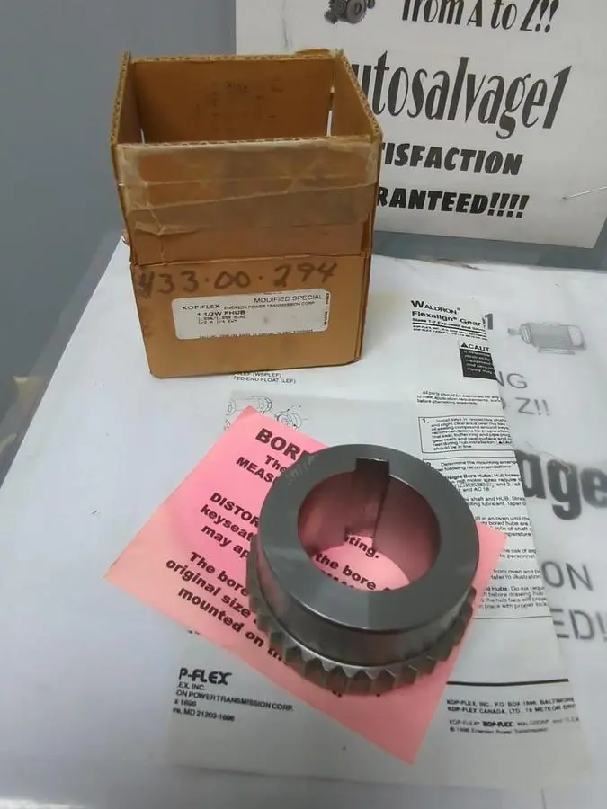 New | in-Stock KOP-FLEX 1-1/2W FHUB Misc Electrical & Power Parts Ohio US | Surplus Asset Holdings #1236395