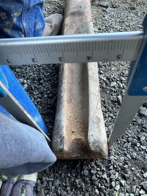 Used AFTERMARKET 5-1/2” X 29-1/2” CABLE TOOL DRILLING CHISEL BIT Drills Pennsylvania US | East West Machinery & Drilling #1417231