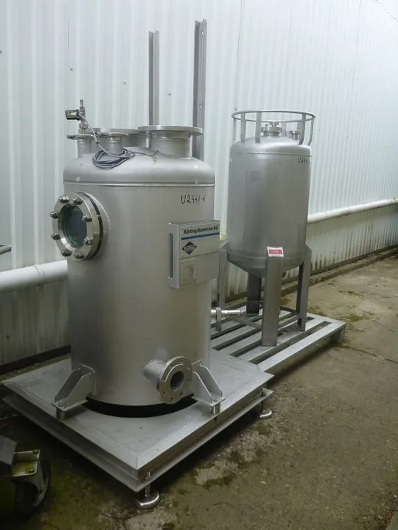Used 2014 KORTING HANNOVER AG 430 Liters Stainless Steel Tanks PL | Perry Equipment #123697
