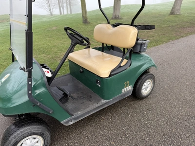 (1) 2015 E-Z-Go golf cart with a Kawasaki gas engine, does not include Club canopy, ball cover, club...
