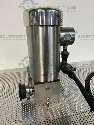 USED WAUKESHA CHERRY BURRELL/ SPX 018UL ROTARY LOBE PUMP W/ STAINLESS 1.5 HP MOTOR