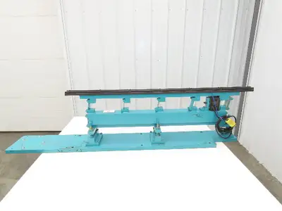 Parts Feeder Linear Conveyor Vibration Magnetic 36" Base 48" Frame 120 Coil