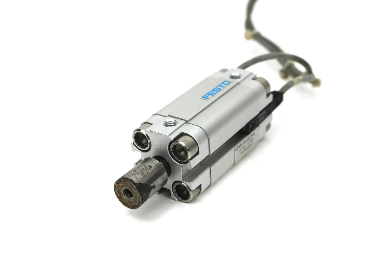 Festo ADVU-12-25-P-A Compact Pneumatic Cylinder, 12mm Bore, 25mm Stroke