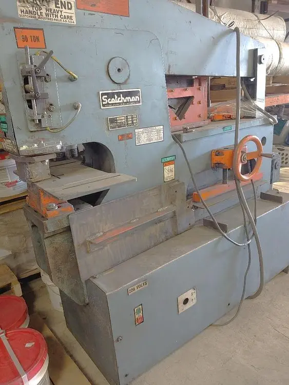 Used 2004 SCOTCHMAN 9012-24M 90 TON IRON WORKER Angle Punches Colorado US | ABL Technology LLC #746096