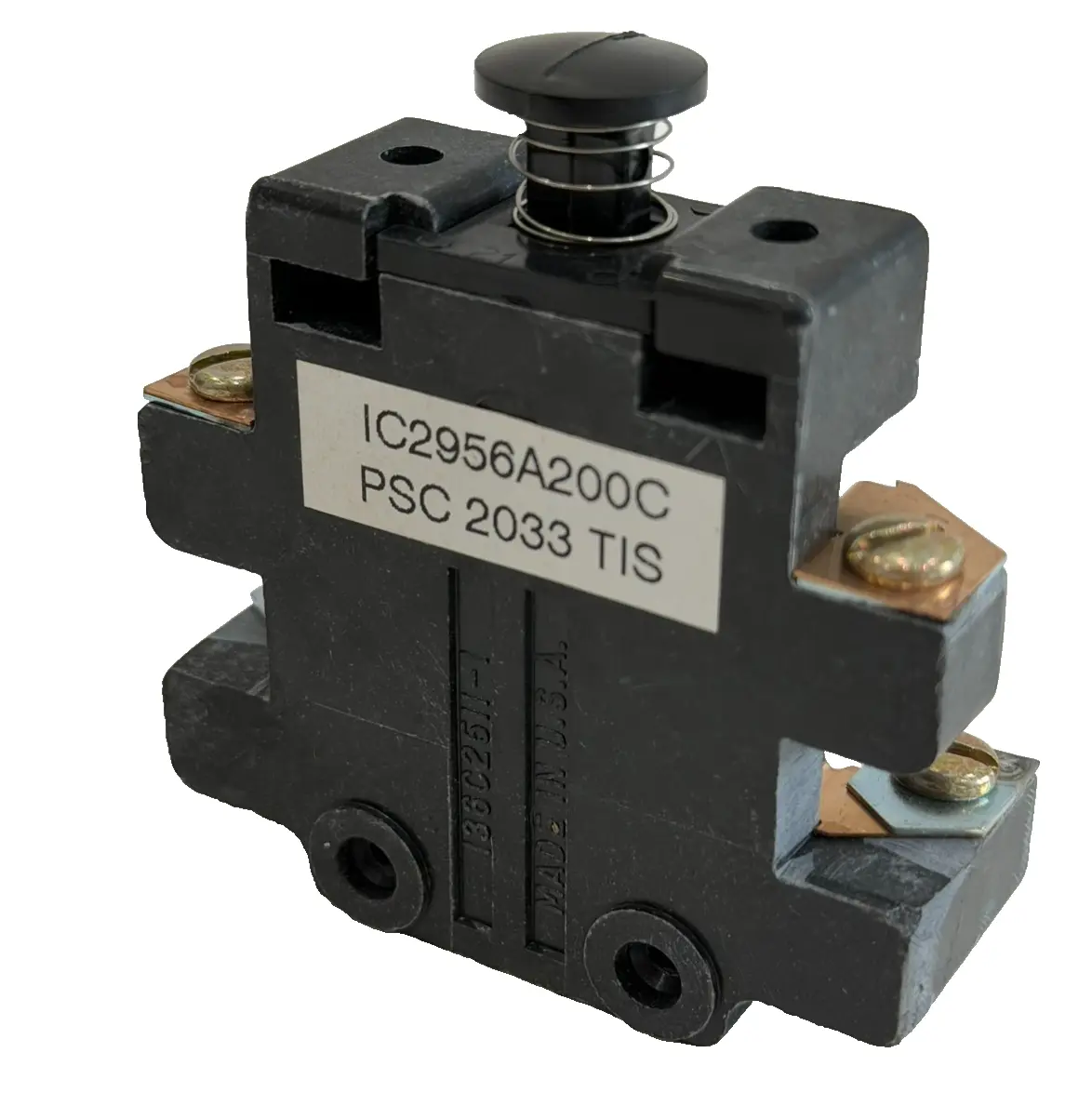 NEW GENERAL ELECTRIC IC2956A200C CONTACT BLOCK