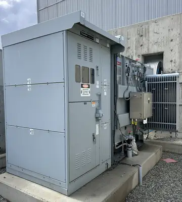 PROLEC 3000 kVA Oil Filled Transformer, 4160 pri. volts, 600/346 sec. volts