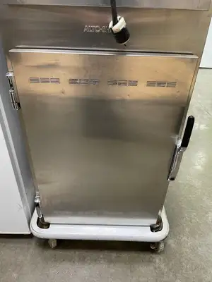 Used Alto Shaam Used Alto-Shaam 1000-UP Mobile Dutch Door 16 Pan Heated Holding Warming Cabinet 120V Hot Food Warming, Holding, & Transport Cabinets Illinois US | Falcon Restaurant Supply #1376385