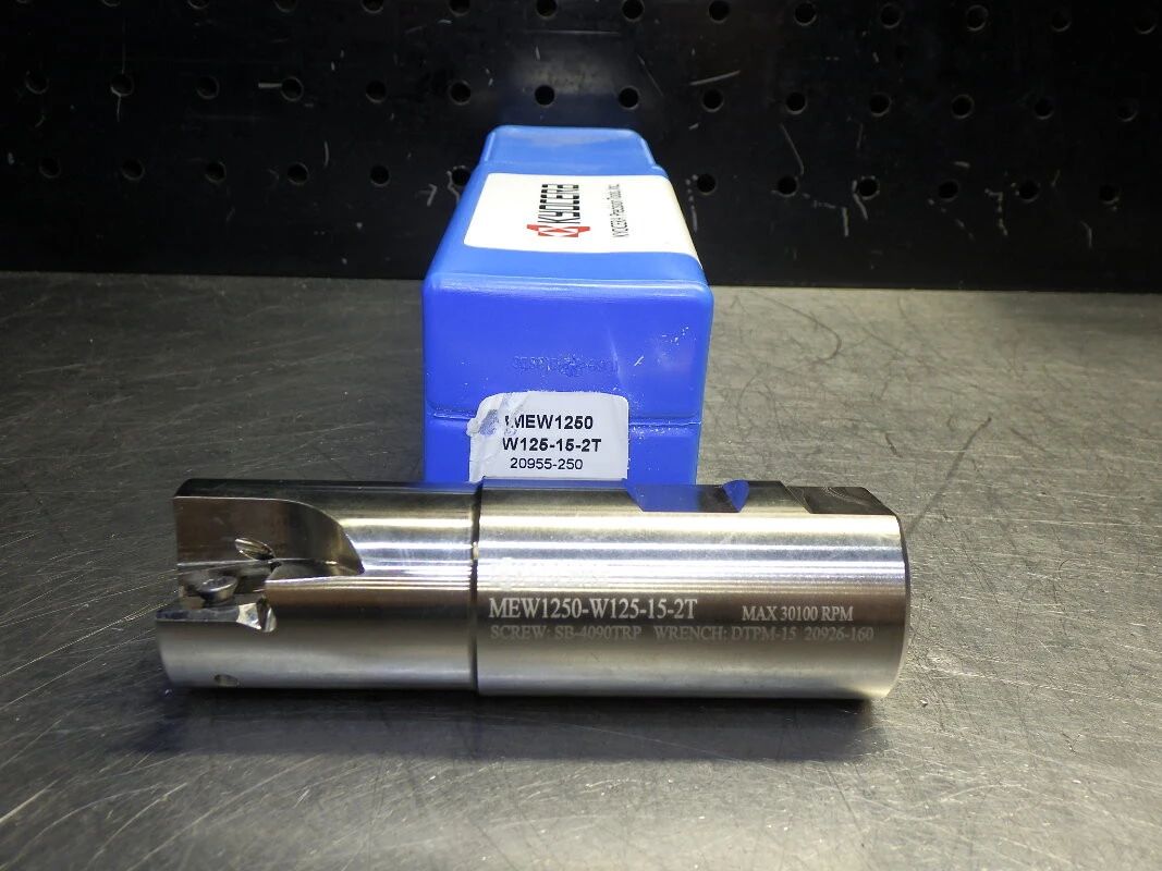 Kyocera / SGS 1-1/4" Coolant Thru Indexable Endmill MEW1250-W125-15-2T (LOC3531)