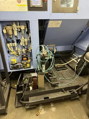 2023 Doosan Mdl DVF-5000 5 Axis CNC Vertical Machining Center w/ 12 Pallet AWC