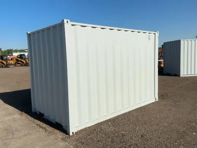 New 11’ Job Site Storage Container, 133-1/2” long x 80” Wide x 88-1/2” tall overall, Swing Doors on ...