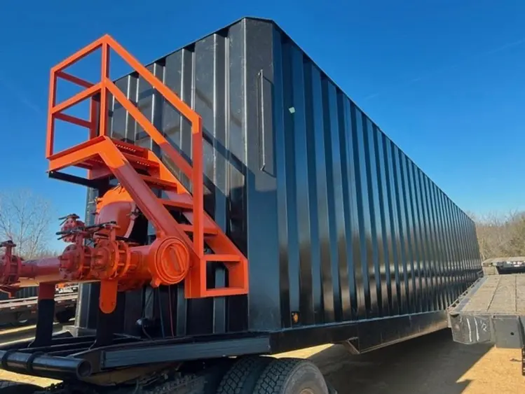 New | in-Stock BX TANK SUPPLY 500BBL FRAC TANK Tanker Trailers US | Bx Tank Supply #1094537
