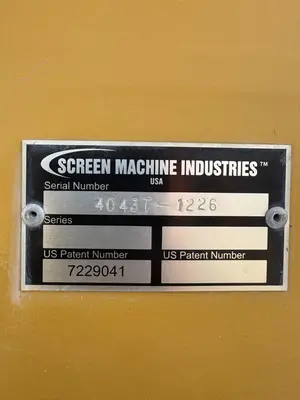 Used 2023 SCREEN MACHINE 4043 TR Crushers Oklahoma US | Proxy Equipment #1385394