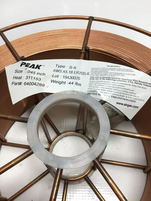 Peak 64004289/S-6 Premium Mild Steel MIG Welding Wire .045″ inch