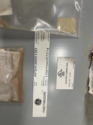 USED GENERAL ELECTRIC /CAT. NO: D01098AAT