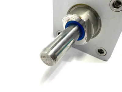 USED FESTO SPRING CLAMPING UNIT, BOTH ENDS, 8000N, 25MM STROKE