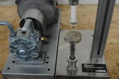 Turbofil Bench Top Vacuum Filler -