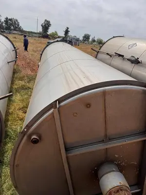 Tank, 4,200 Gallon, Stainless Steel, 6' Dia x 20' H, Valley Foundry, UL rated, #5991324