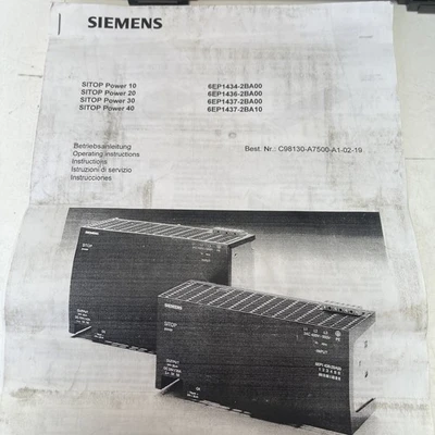 NEW Siemens 6EP14362BA00