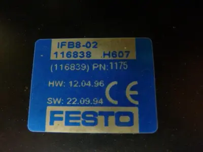 USED FESTO IFB8-02