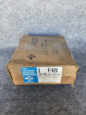 New | in-Stock Gould ITE F421 Switchgears California US | Davliegogo LLC #1705308