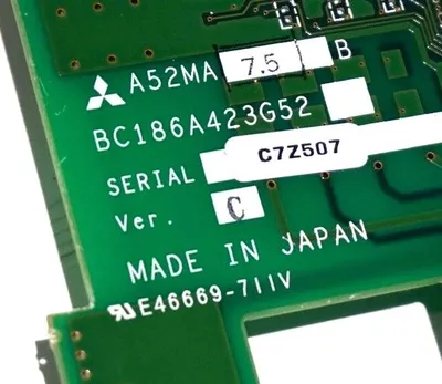 USED MITSUBISHI BC186A423G52 PC BOARD
