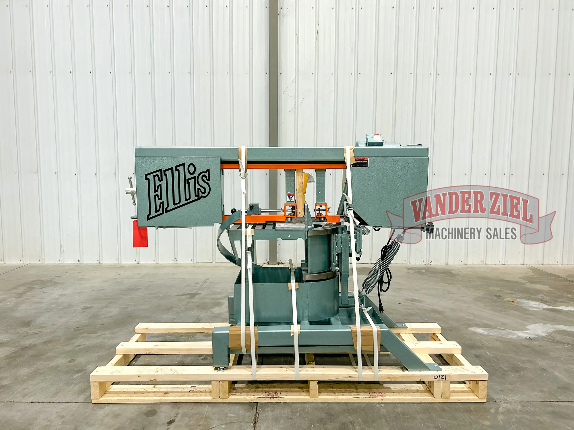 New | in-Stock ELLIS 1800 Horizontal Band Saws Michigan US | Vander Ziel Machinery Sales #480069