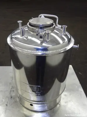 Used Alloy Products 20-Liter Reactor – 316L Stainless Steel, Vertical | Small-Scale Precision Reactor for Industrial & Laboratory Applications