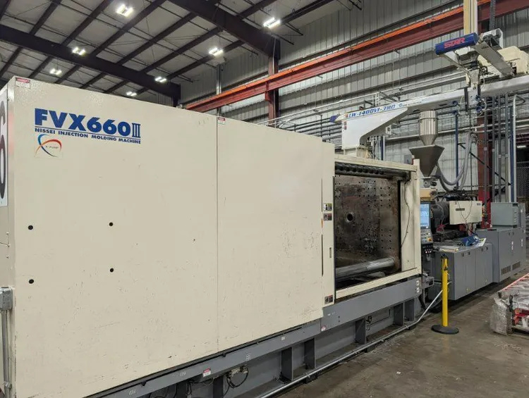 Used 2015 NISSEI FVX660III-400L Injection Molding Machines California US | Machinery Network #1455609