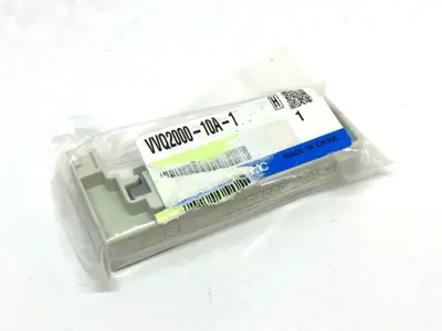 New | in-Stock SMC PNEUMATIC SOLENOID BLANK CHECK PLATE VALVE Solenoid Valves | Maverick Industrial Sales #1103691