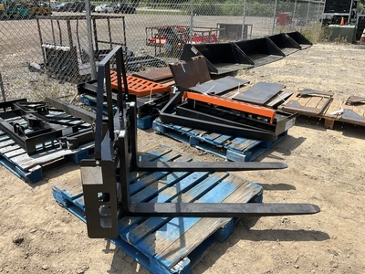 Used WOLVERINE THFF46 3-POINT PALLET FORK 48” Pallet Forks Michigan US | Miedema Asset Management Group #1468731