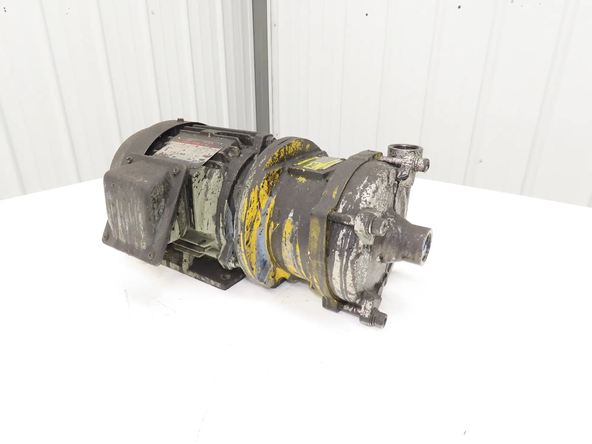 Sanwa M2522-B5 Stainless Centrifugal Mag Pump 1x1" Magnetic Drive 2.2Kw 220V 3PH