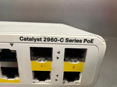 Cisco Catalyst WS-C2960C-12PC-L V01 12-Port FE PoE Compact Switch ( 7.5.4)