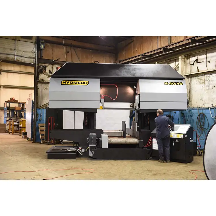 New | in-Stock HYD-MECH H-40/40 Horizontal Band Saws | Worldwide Machine Tool #494041
