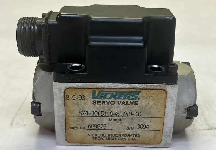 Used VICKERS 689875 Parts (Hydraulics and Pneumatics) Ohio US | Surplus Asset Holdings #1207172