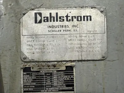USED DAHLSTROM 400-20OB