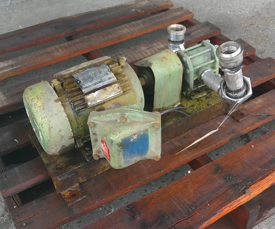SPC9319  Pump 1.5" inlet positive displacement pump 2 hp, Stainless Steel