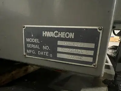 USED 2006 HWACHEON CUTEX-240