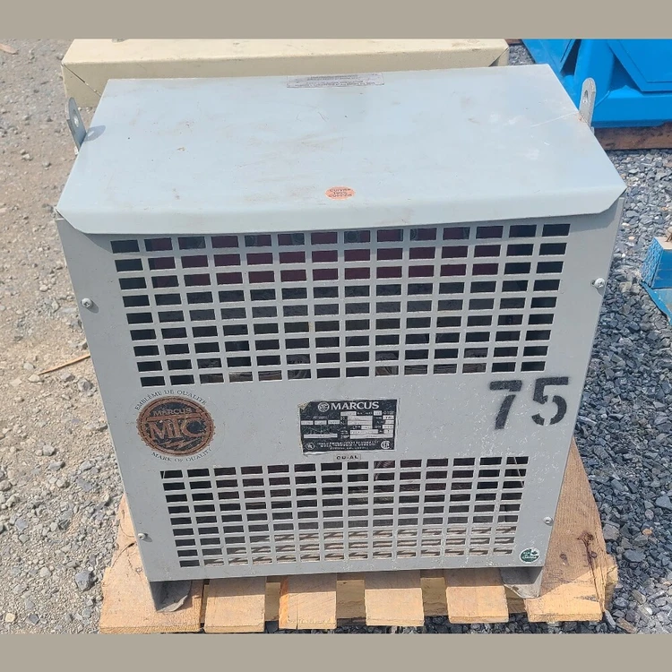 Used MARCUS TRANSFORMERS MAT75B3 Distribution Transformers British Columbia CA | Savona Equipment LTD #1291754