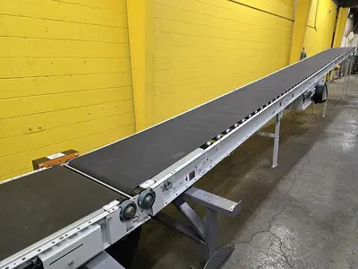 Used 2023 INTELLIGRATED ROLLER BED INCLINE / DECLINE BELT CONVEYOR Belt Conveyors Wisconsin US | Packer City Sales #1297806