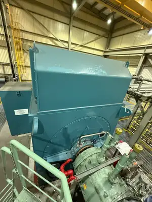 USED 2015 SNM TURBINE/ ABB ALTERNATOR C10-R6-X