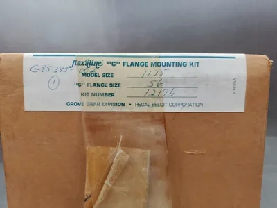 GROVE GEAR FLEXALINE #12196 (1175) "C" Flange Mounting Kit. 4E-28