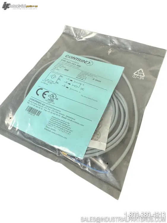 New | in-Stock CONTRINEX DW-AD-701-M8 Proximity Sensors Kentucky US | Industrial Parts R Us Inc. #1459990